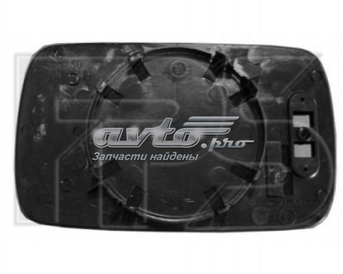 Зеркальный элемент водительского зеркала FPS FP0060M55 цена, от 10.39 USD