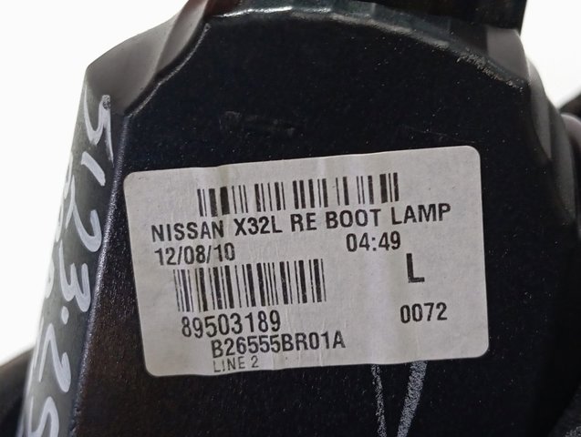  Nissan/Infiniti B26555BR01A