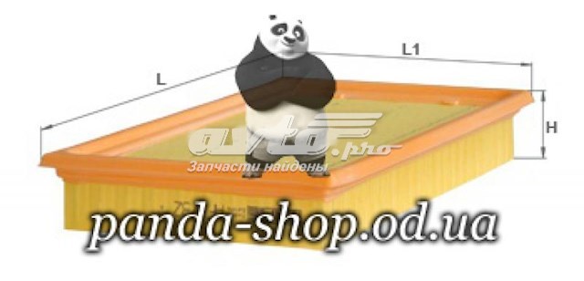 AF1732 Alpha Filter Воздушный фильтр двигателя