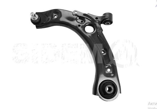 BCKE34350F Mazda braço oscilante inferior esquerdo de suspensão dianteira