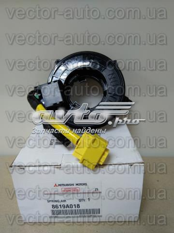 8619A018 Mitsubishi Anel AIRBAG de contato, cabo plano do volante