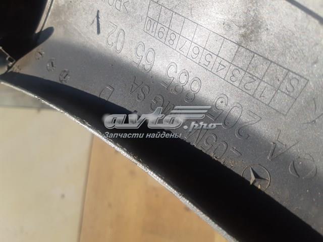Молдинг бампера переднего левый A2058856502 Mercedes