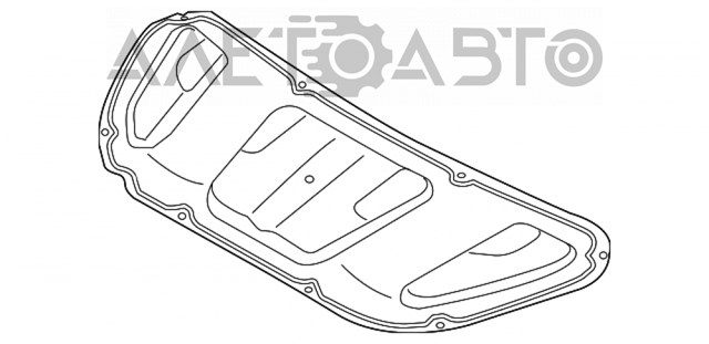 811242V000 Hyundai/Kia Шумка капота