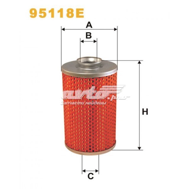 95118E WIX топливный фильтр