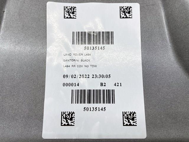 Заглушка бампера буксировочного крюка задняя LR059941 Land Rover