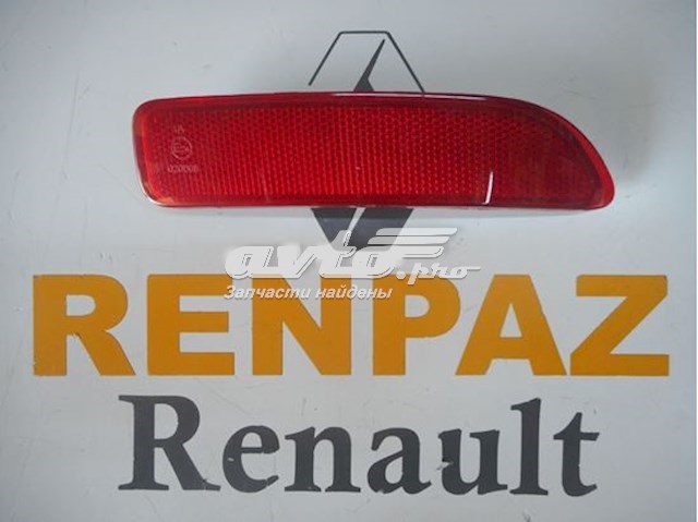 Катафот (отражатель) заднего бампера правый RENAULT 8200751778