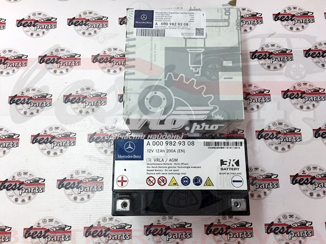 Купить Аккумулятор Mercedes 13 А/ч (A0009829308)