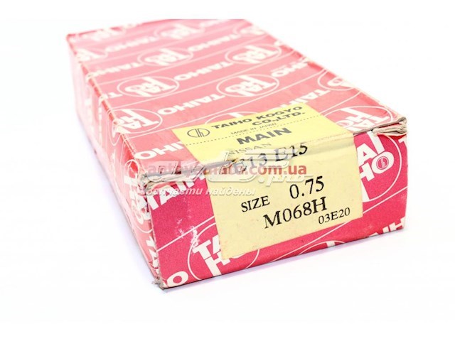 M068H075 Taiho Вкладыши коленвала, коренные, комплект, 3-й ремонт (+0,75)
