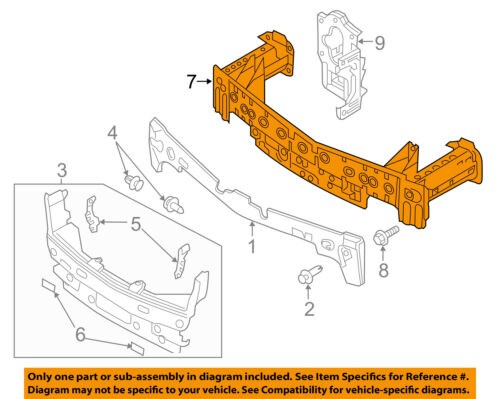 Купить DB4F50070B Mazda Буфер бампера переднего