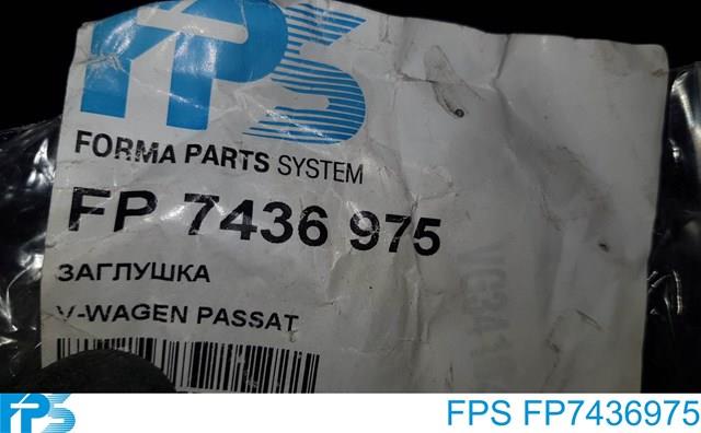 FP7436975 FPS Заглушка бампера буксировочного крюка задняя
