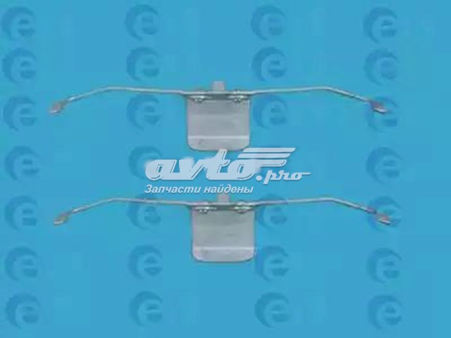 Комплект пружинок крепления дисковых колодок передних ERT 420046