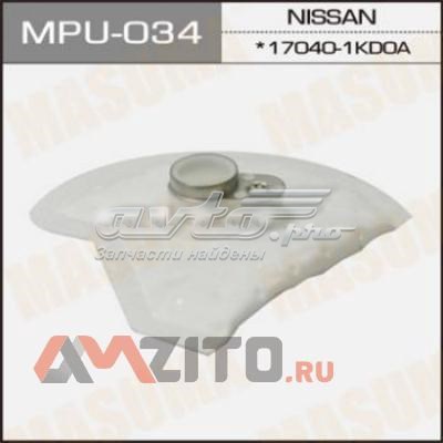 Купить MPU034 Masuma Фильтр-отстойник топлива грубой очистки