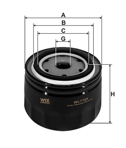 Масляный фильтр WL716812 WIX