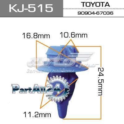 Пистон (клип) расширителя арки крыла Masuma KJ515 цена, от 0.39 USD