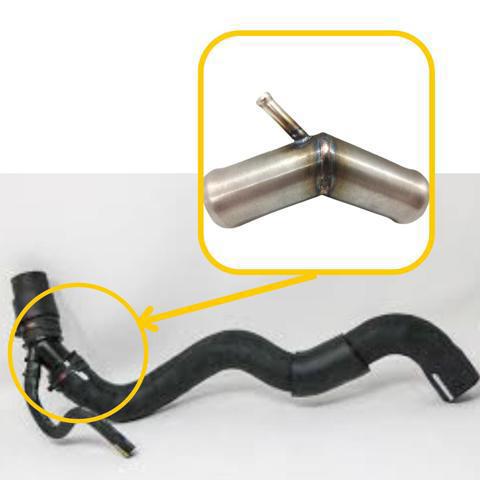 Фланец системы охлаждения P0167 ACS