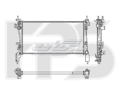 Радиатор FP26A69X FPS