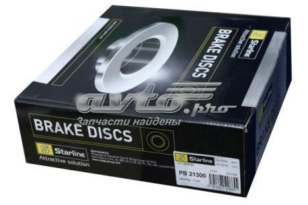 Тормоз дисковый передний Starline PB21300 цена, от 32.25 USD