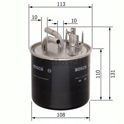 Купить 450906458 Bosch Фильтр-отстойник топлива грубой очистки