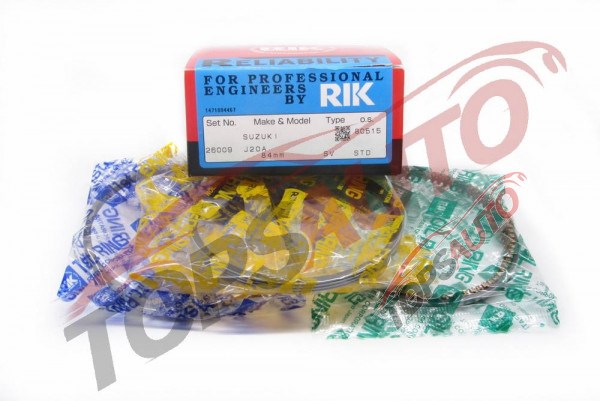 26009STD Riken Комплект поршневых колец, STD