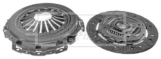 HK2368 Borg&beck kit de embraiagem (3 peças)