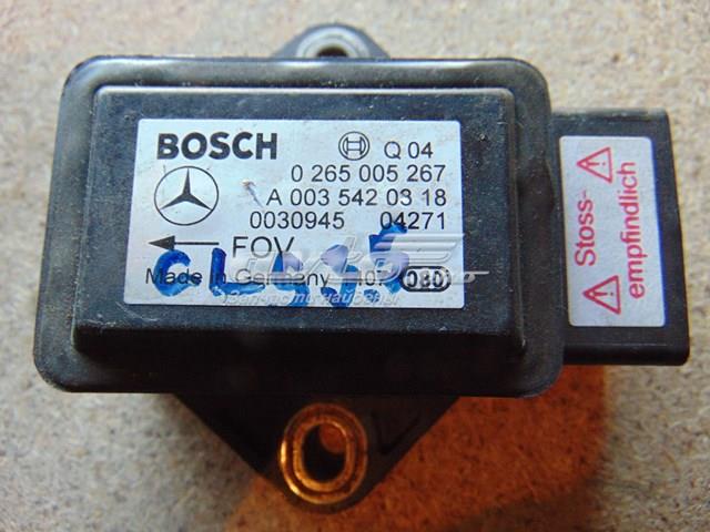 A0035420318 MERCEDES Sensor de aceleración lateral (ESP) original y equivalente