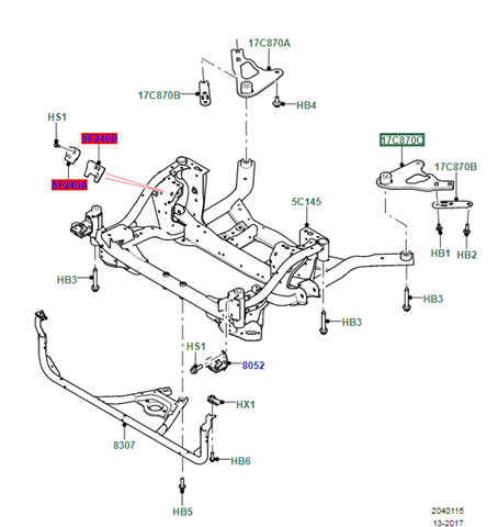 LR115111 Land Rover 