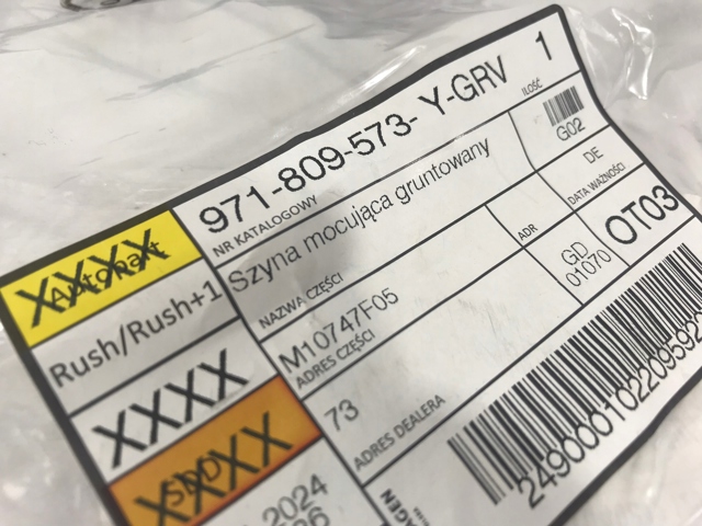  Porsche 971809573YGRV
