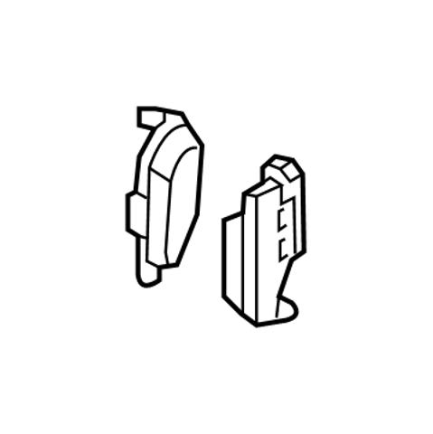 Колодки дисковые  Q-fix Q0931322 цена, от 51.82 USD