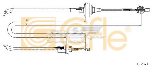 11.2871 Cofle cabo de embraiagem