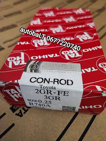 Купить R740A025 Taiho Вкладыши шатунные, 1-й ремонт