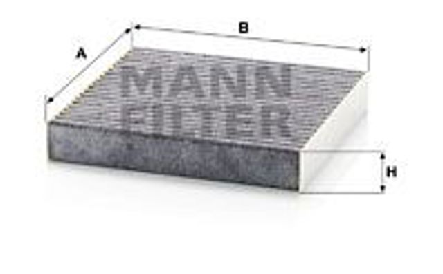 Фильтр салона CUK20006 Mann-Filter