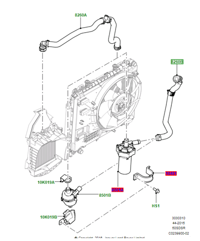 LR062459 Land Rover 