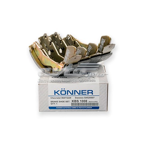 Купить KBS1008 Konner Задние барабанные тормозные колодки