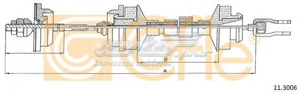 11.3006 Cofle cabo de embraiagem
