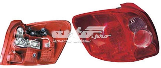 21219Q6LLDUE Depo/Loro/Abakus Задний левый стоп