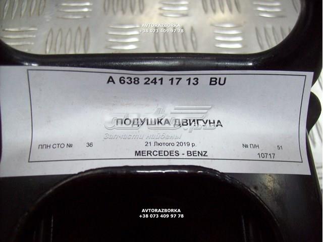 A6382411713 MERCEDES Soporte de motor delantero original y equivalente
