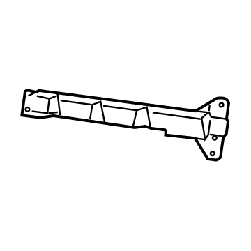 Направляющая переднего бампера, левая Chrysler 68226545AB