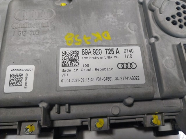 89A920725B VAG Щиток приборов