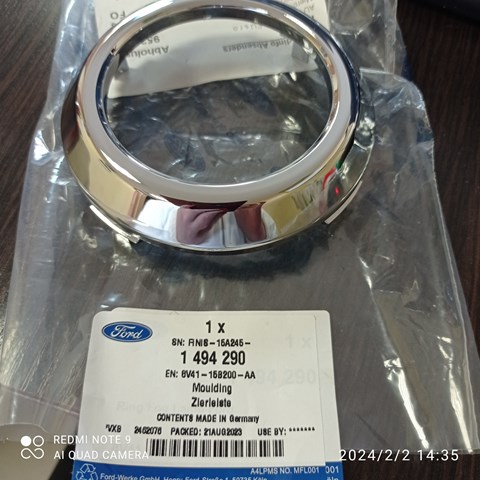 1494290 FORD Embellecedor, faro antiniebla original y equivalente