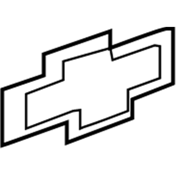 Эмблема крышки багажника (фирменный значок) на Chevrolet BOLT EV