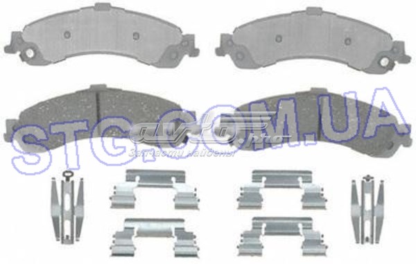 Купить ZD975 Wagner Колодки тормозные задние, дисковые