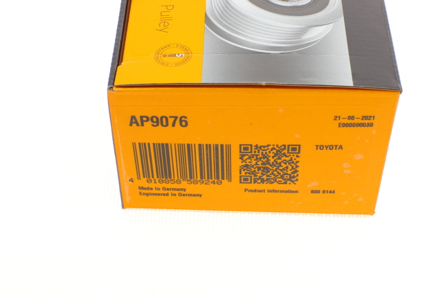 AP9076 Continental/Siemens Обгонная муфта генератора