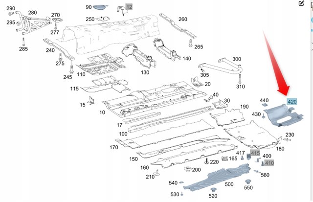 Купить A2536802606 Mercedes 