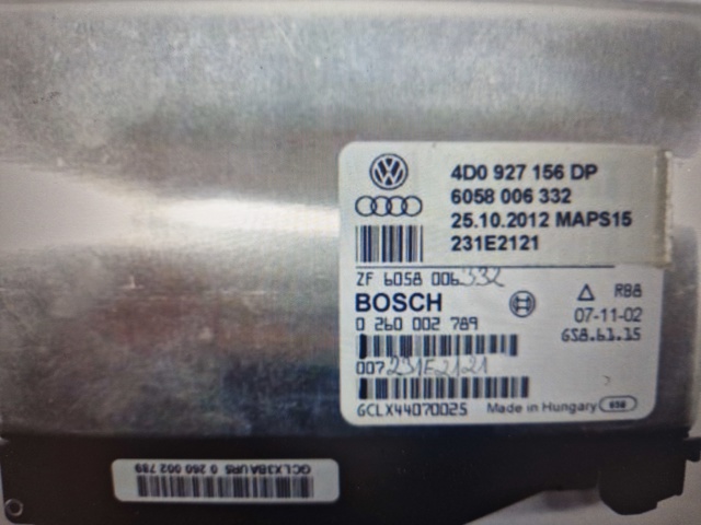 4D0927156DK VAG 