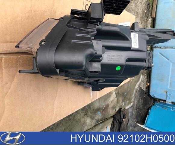 Правая фара 92102H0500 Hyundai/Kia