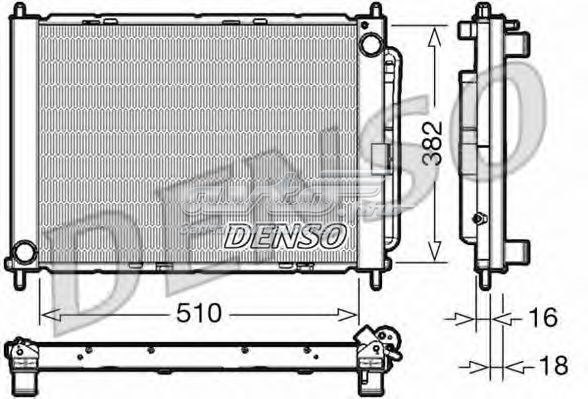 Радиатор кондиционера DENSO DRM23104