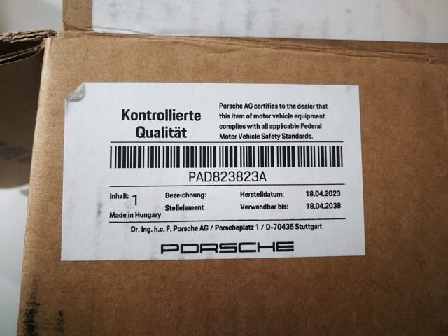  Porsche PAD823823A цена, от 178.38 USD