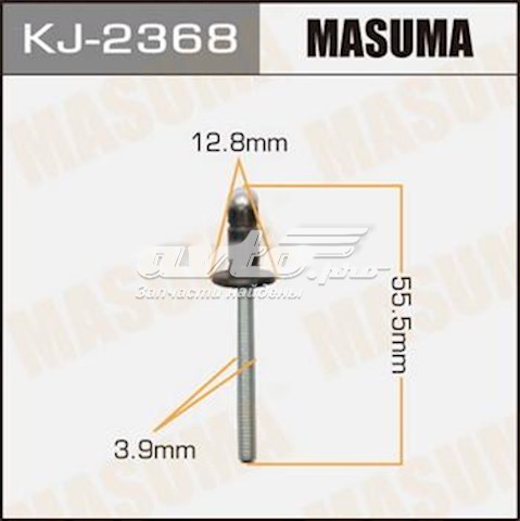 Пистон крепления подкрылок KJ2368 Masuma