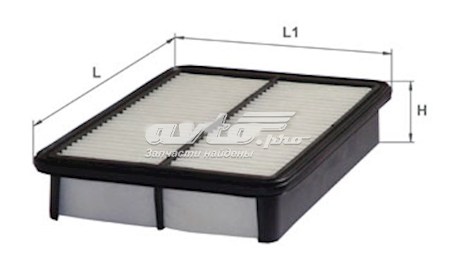 Элемент воздушного фильтра Alpha Filter AF1796 цена, от 4.41 USD