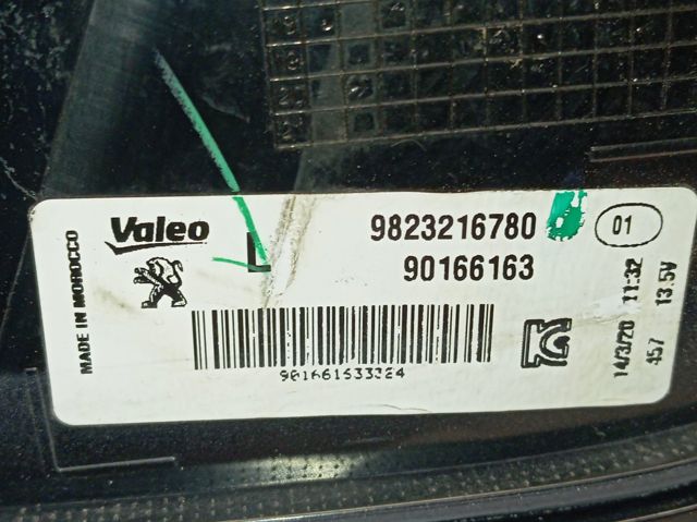 Задняя левая внешняя фара Peugeot/Citroen 9823216780 цена, от 5943.13 UAH
